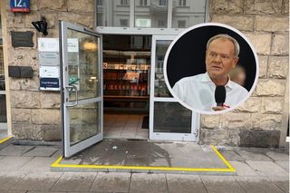 Atak koktajlem Mołotowa na siedzibę PO w Warszawie. Jest reakcja Donalda Tuska