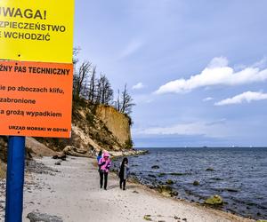  Osunęła się kilkumetrowa część klifu w Orłowie! „Nie chodźcie pod klif” 