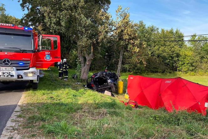 Nie żyje młoda kobieta. Potworny wypadek pod Łodzią