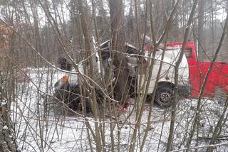 Wypadek busa w Lidzbarku. Jedna osoba nie żyje