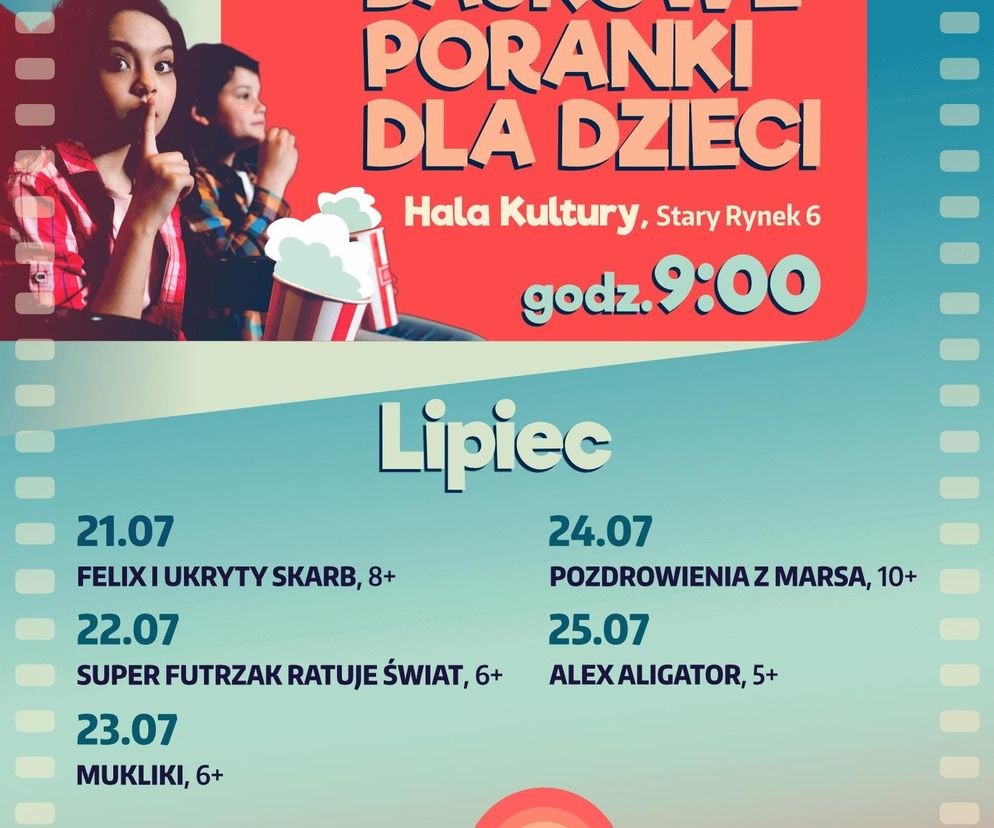Bajkowe Poranki ruszą już niebawem w Łomży. Co można będzie obejrzeć?