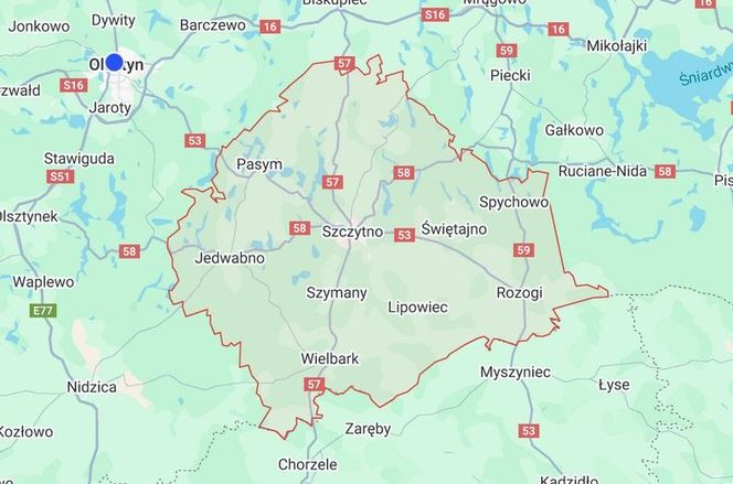 3. Powiat szczycieński
