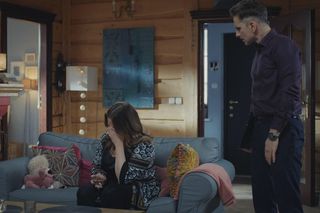 M jak miłość, odcinek 1877: Anita (Melania Grzesiewicz), Kamil (Marcin Bosak)