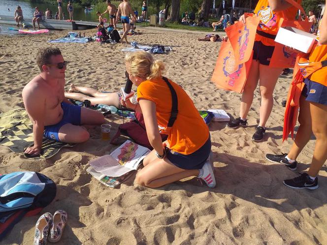 ESKA Summer City na plaży na Strzeszynie