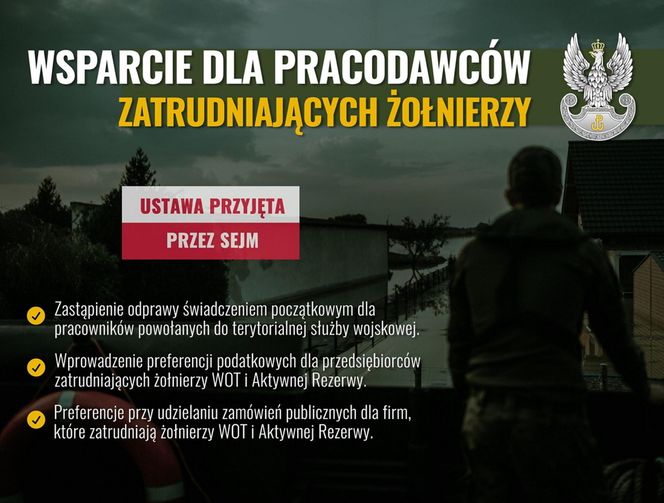 Ulgi dla firm zatrudniających żołnierzy WOT - nawet 24 tys. zł odliczenia