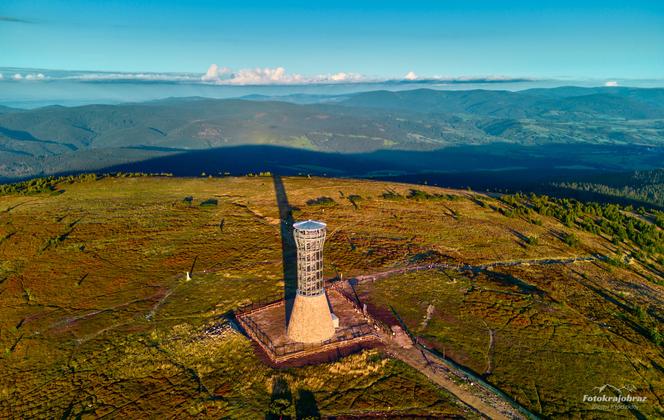 Widok z góry zapiera dech w piersiach 