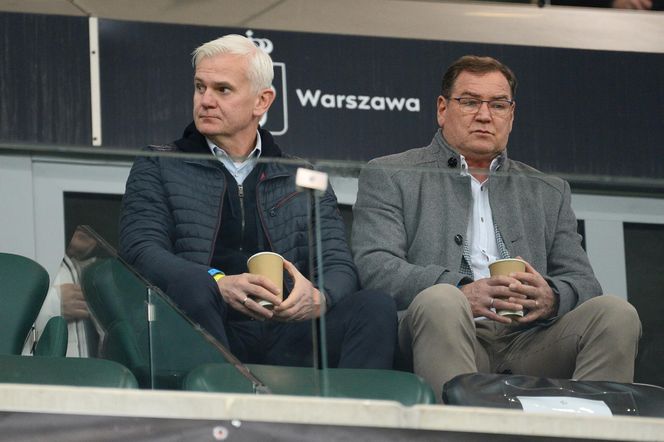 Jan Urban i Jacek Magiera przyłapani na Legii