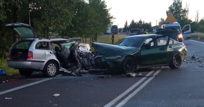 Tragiczny wypadek w Radzyniu Podlaskim. Jedna osoba nie żyje, a kilka osób zostało rannych