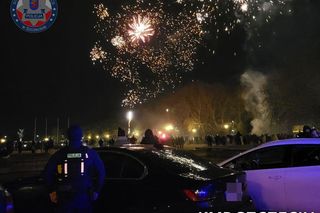 Szczecińscy policjanci dbali o bezpieczeństwo w noc sylwestrową