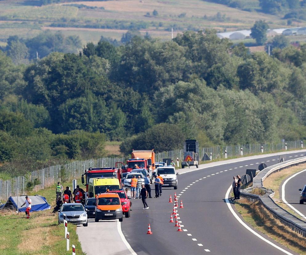 Wypadek polskiego autokaru w Chorwacji