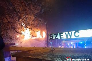Pożar PKS Olkusz