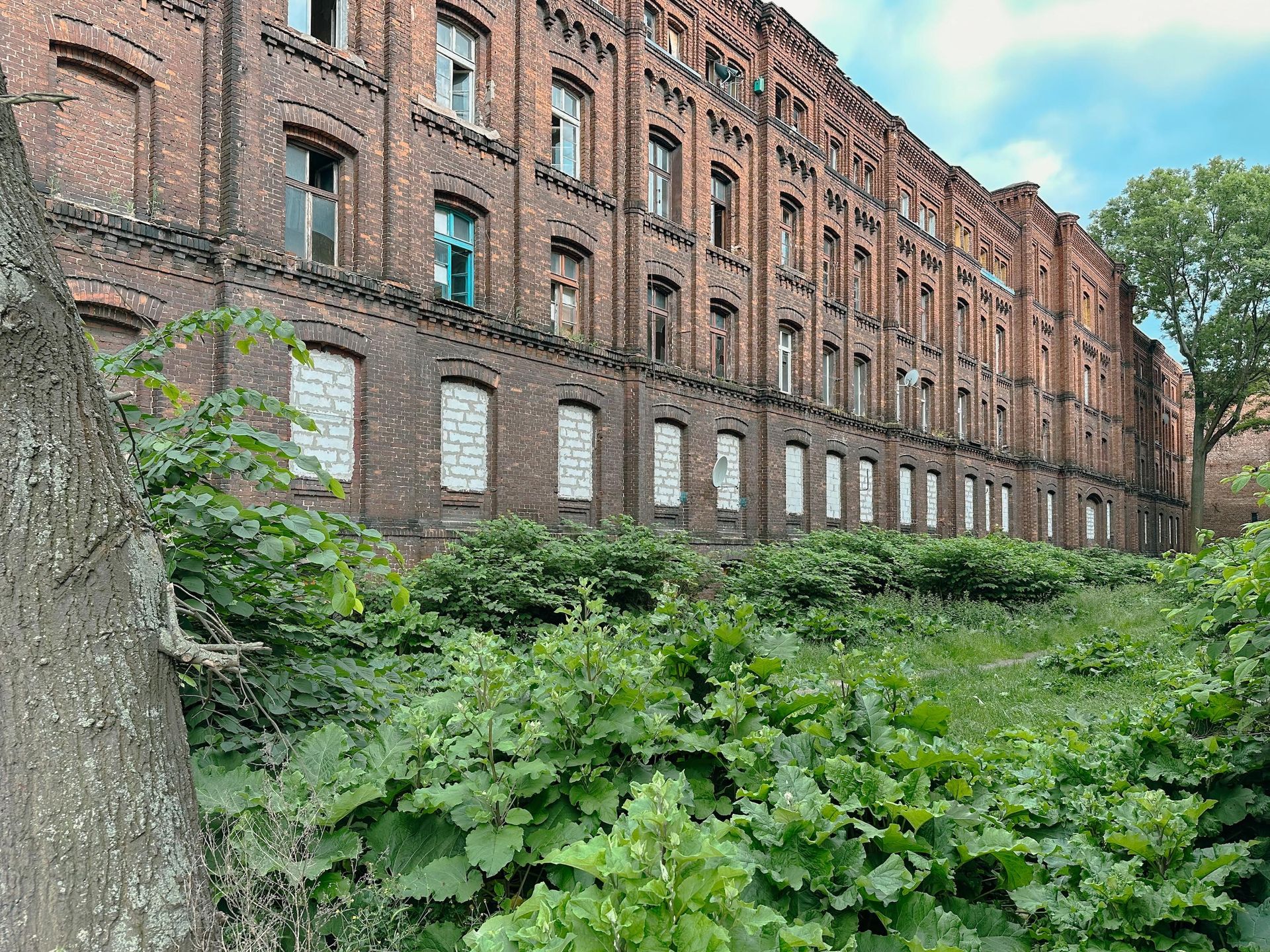 Zabytkowe famuły Izraela Poznańskiego w Łodzi 