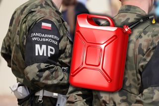 Żołnierze kradli paliwo z jednostki! Jeden z nich wpadł po pościgu. Są zarzuty