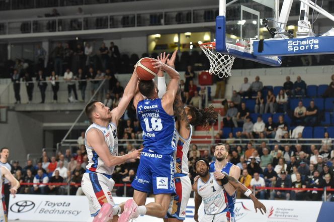 Arriva Polski Cukier Toruń - Anwil Włocławek, zdjęcia kibiców i zawodników z 4. meczu fazy play-off Orlen Basket Ligi