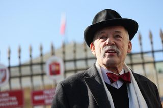 Wybory samorządowe 2024. Janusz Korwin-Mikke wystartuje na prezydenta Warszawy