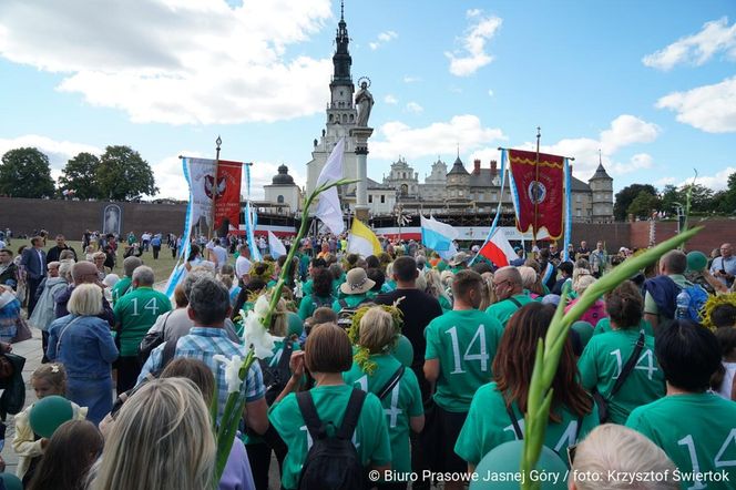 Pielgrzymki na Jasną Górą na uroczystości Matki Bożej Częstochowskiej