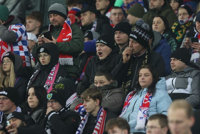 Kibice na meczu Górnik Zabrze - Lech Poznań