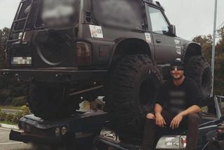 Spłonął w aucie z psem