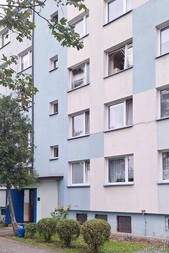 Bielsk Podlaski: Wybuch gazu na ul. Ogrodowej. Ewakuacja i akcja strażaków