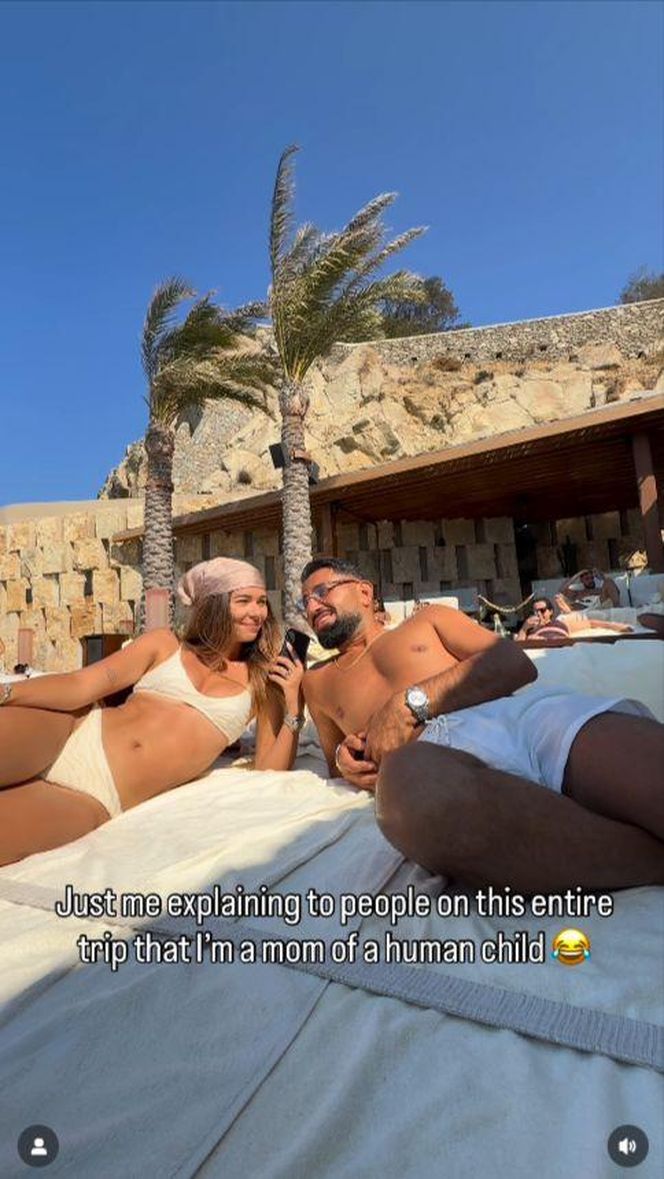 Sandra Kubicka wypoczywa na Mykonos