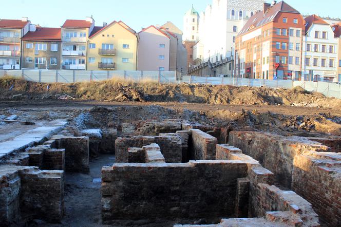 Wykopaliska w miejscu hotelu Arkona