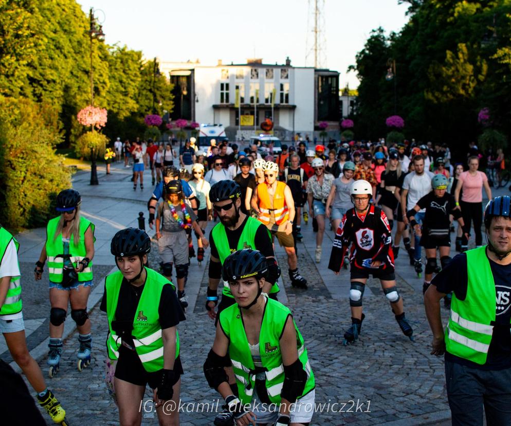 Nightskating Białystok. Ostatni przejazd w tym roku