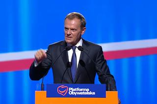 Donald Tusk na Konwencji PO