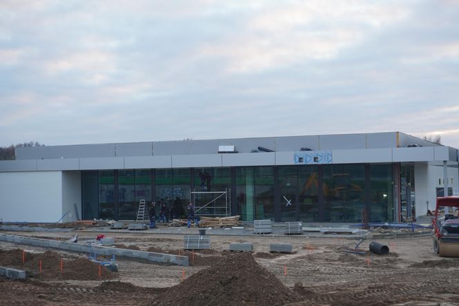 Tak powstaje Lidl na skraju Białegostoku