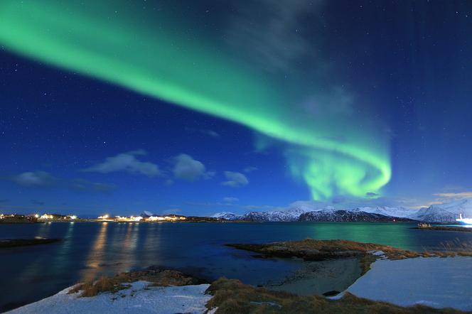 Tromso słynie z pięknych miejsc do obserwacji zorzy polarnej