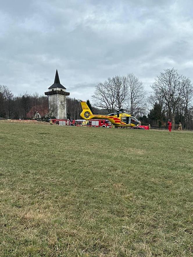 39-letnia kobieta nie żyje, troje dzieci rannych. Dron opóźnił akcję ratowniczą?