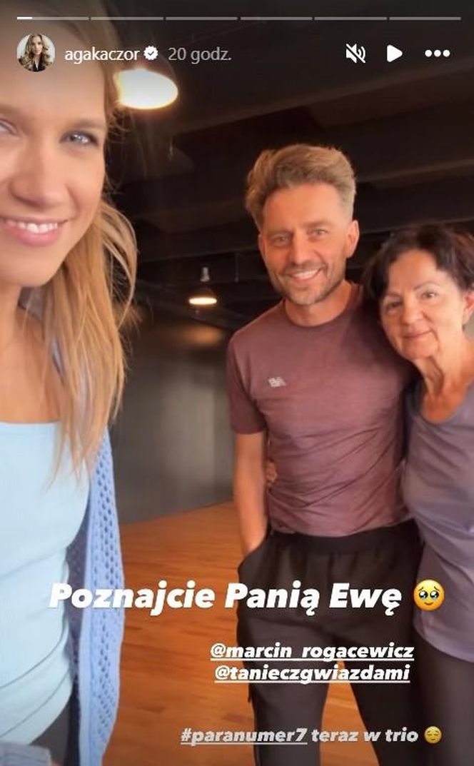 Agnieszka Kaczorowska pokazała mamę Marcina Rogacewicza