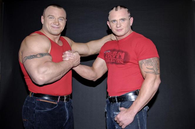 Mariusz Pudzianowski i Krystian Pudzianowski