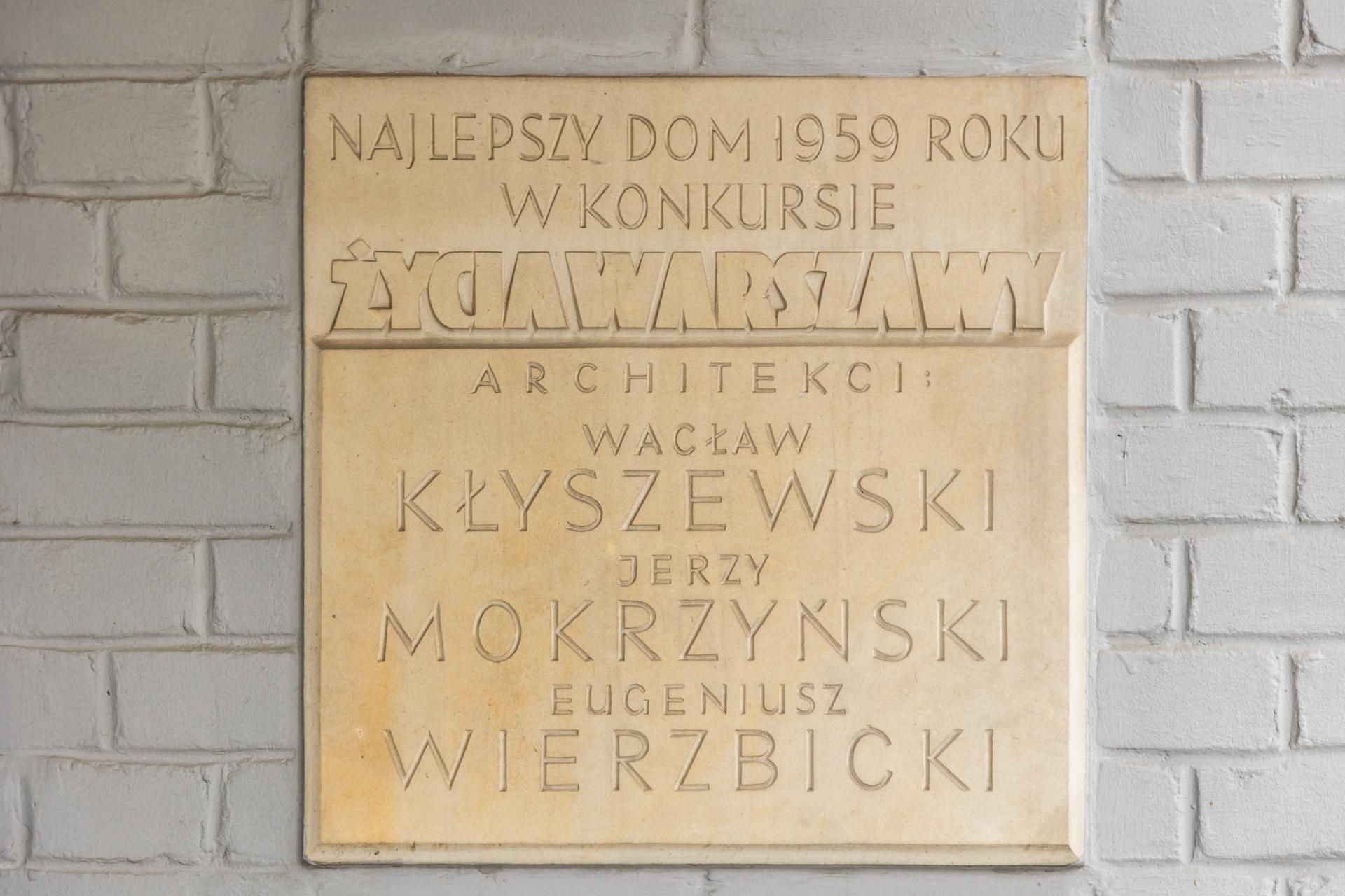 Pierwszy Mister Warszawy. Blok na Kredytowej 8 w Warszawie