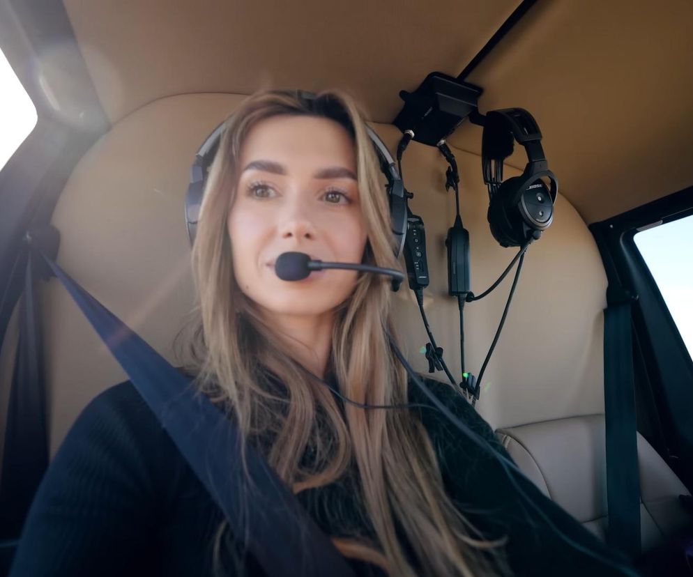 Friz zabrał Wersow helikopterem na zakupy z Krakowa do Warszawy. Influencerka tłumaczy się z pomysłu [WIDEO]