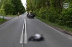 Ciągowice. Nie żyje 42-letni motocyklista. Wpadł pod nadjeżdżającą skodę