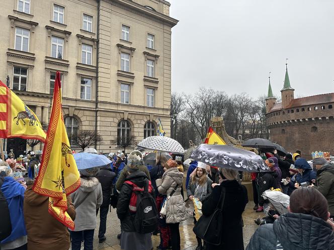 Orszak Trzech Króli przemaszerował przez Kraków