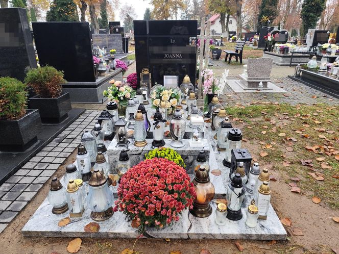 Grób zamordowanej Joanny H.