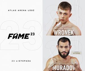 Karta walk Fame MMA 23. Kto walczy na Fame 23.11.2024? [KARTA, WALKI]