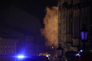 Zawalona kamienica w Cieszynie