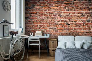 Cegła we wnętrzach