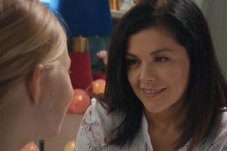 M jak miłość odc. 1682. Lenka (Olga Cybińska), Kinga (Katarzyna Cichopek)