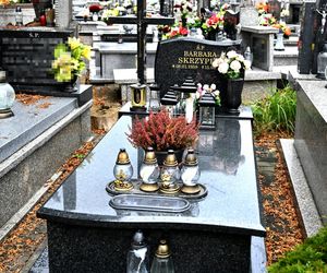 Tak wygląda grób Barbary Skrzypek