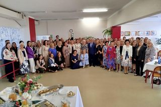 Jubileusz 40-lecia połączony był ze świętem szkoły, ponieważ obchodzi ona również 28. rocznicę nadania imienia.