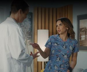 M jak miłość odc. 1884. Aneta (Ilona Janyst), Olek (Maurycy Popiel)