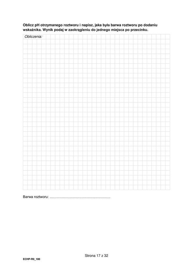 Matura 2025 chemia rozszerzona - arkusz CKE 16.05.2025 - Formuła 2015