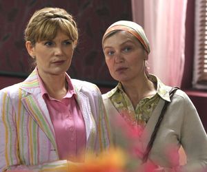 Ranczo. Solejukowa (Katarzyna Żak), Krystyna Więcławska (Dorota Chotecka-Pazura)