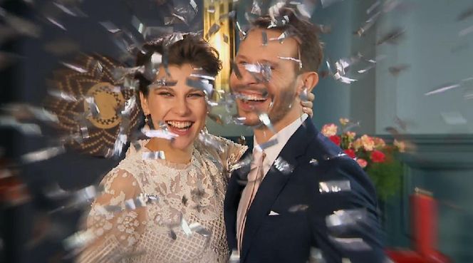 Barwy szczęścia, odcinek 3145. Regina (Kamila Kamińska), Franek (Mateusz Banasiuk)