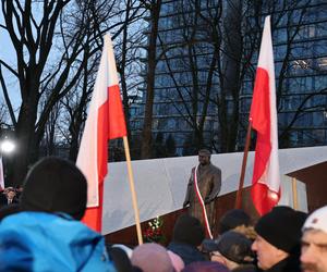 Odsłonięcie pomnika Lecha Kaczyńskiego przy Placu Teatralnym w Lublinie