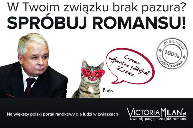 Lech Kaczyński reklama