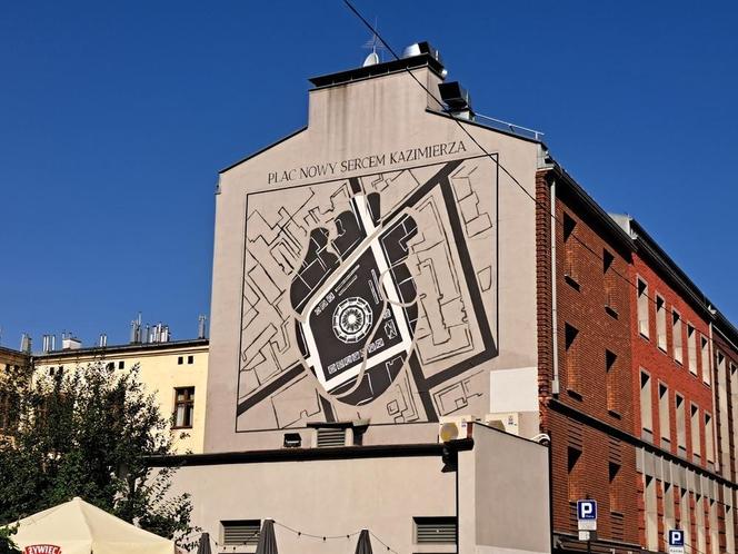 Mural na Placu Nowym